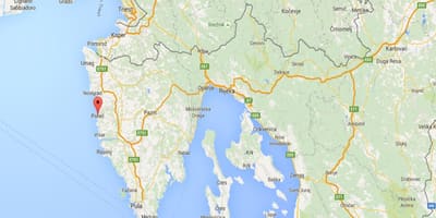 नक्शे के porec क्रोएशिया 