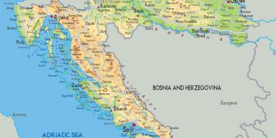 क्रोएशिया में नक्शे